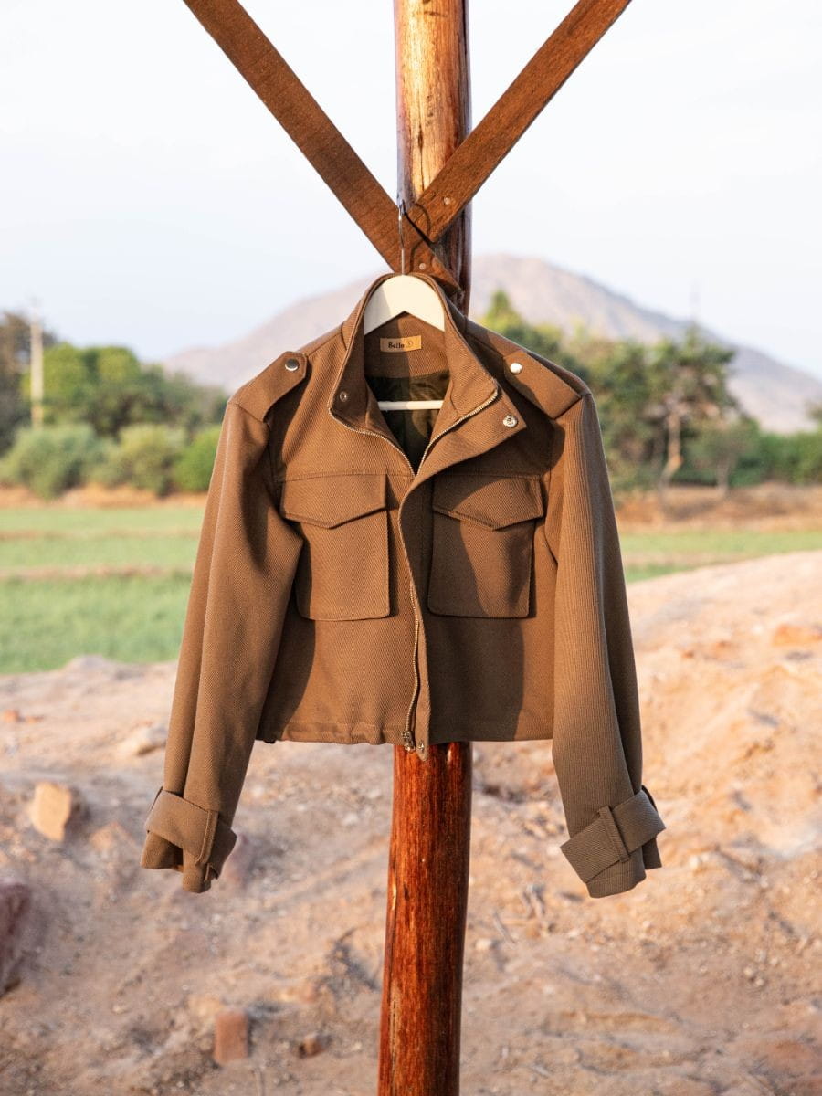 Jacket Military – Chocolate - Imagen 5