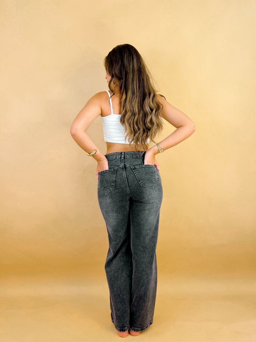 Pantalón Wide Leg Cintura - Imagen 3