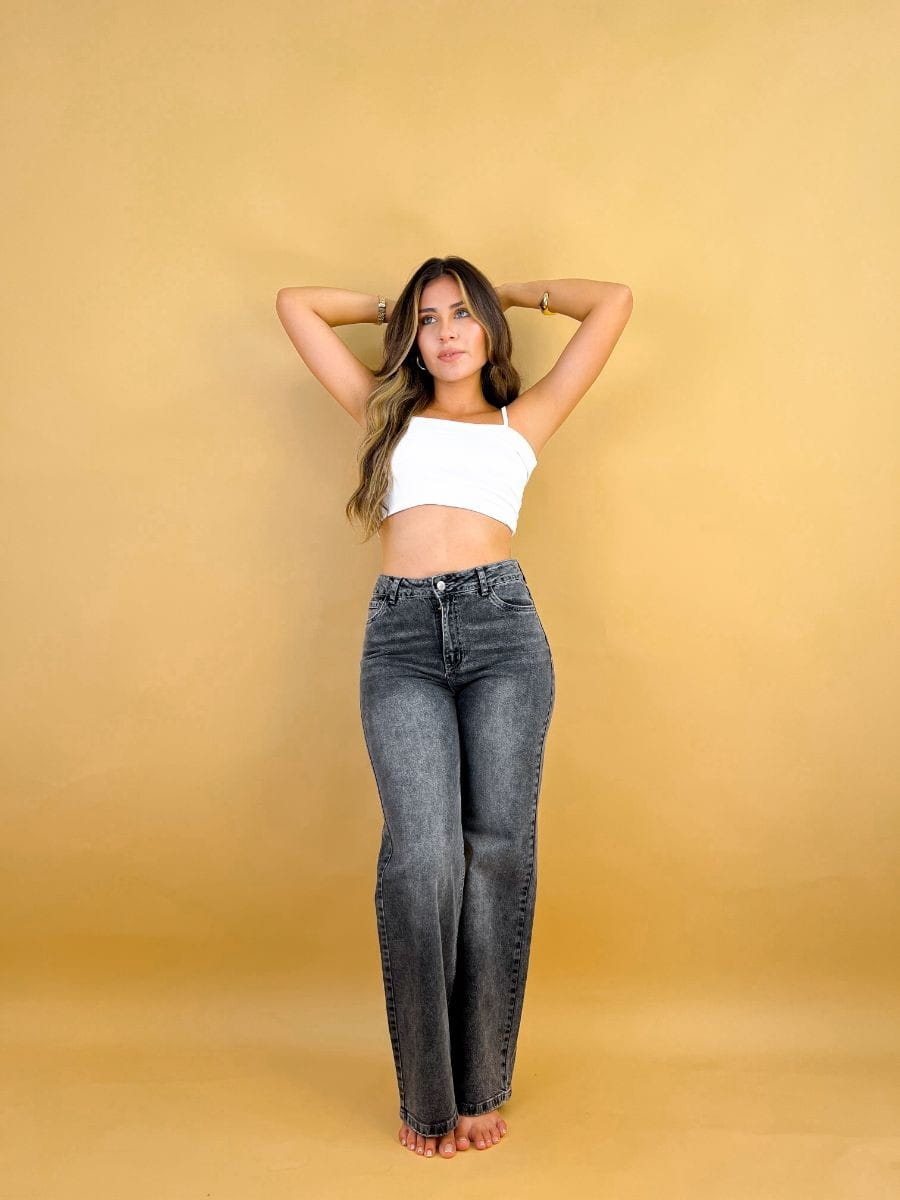 Pantalón Wide Leg Cintura